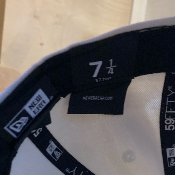 New Era cream/Grey/purple Baseball Oakland Athletics Cap with Patch - Picture 5 of 5